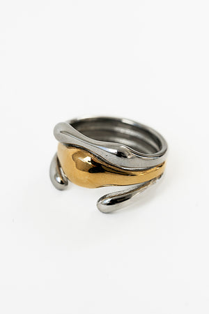Jordy Two Toned Ring