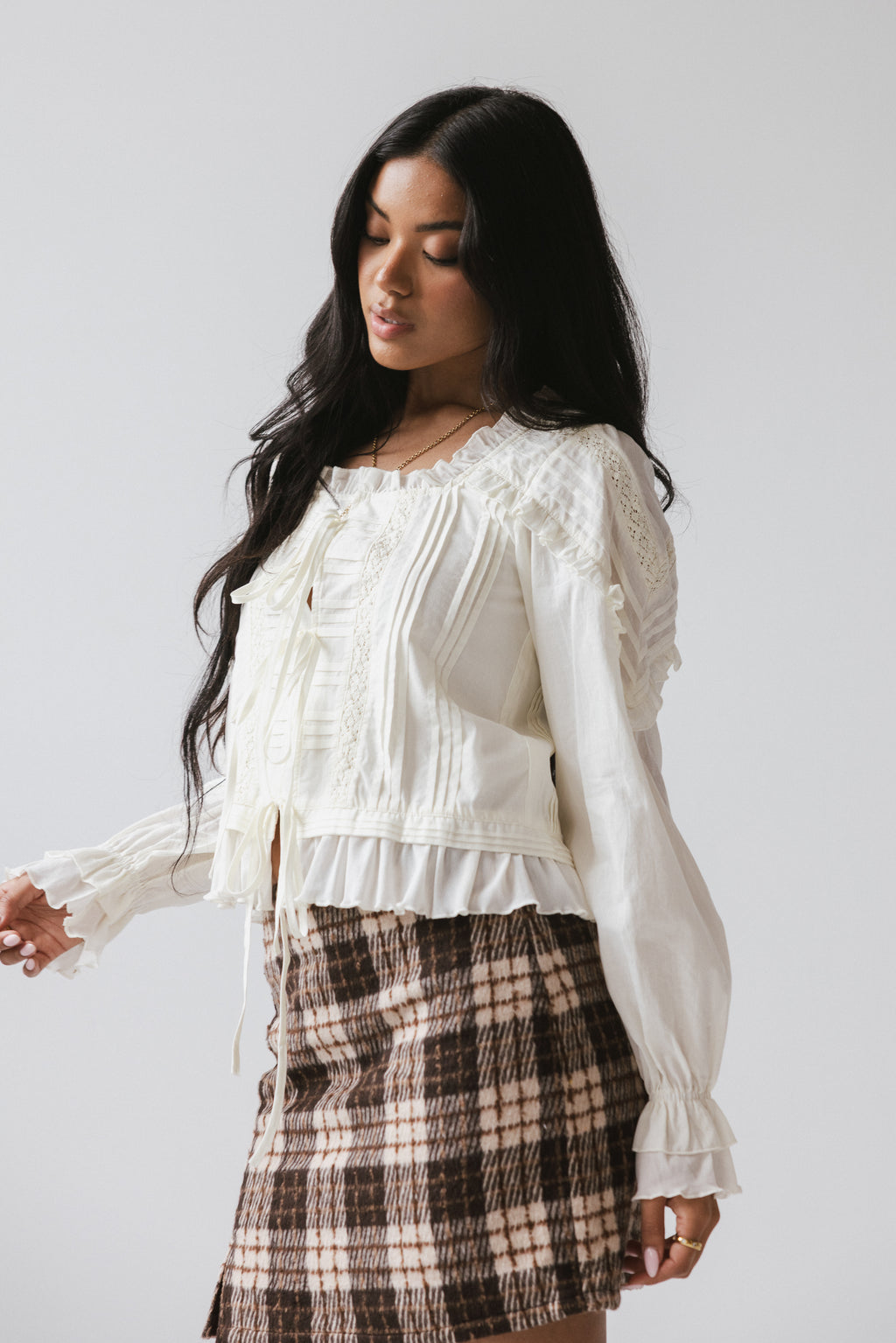 True Ruffle Blouse