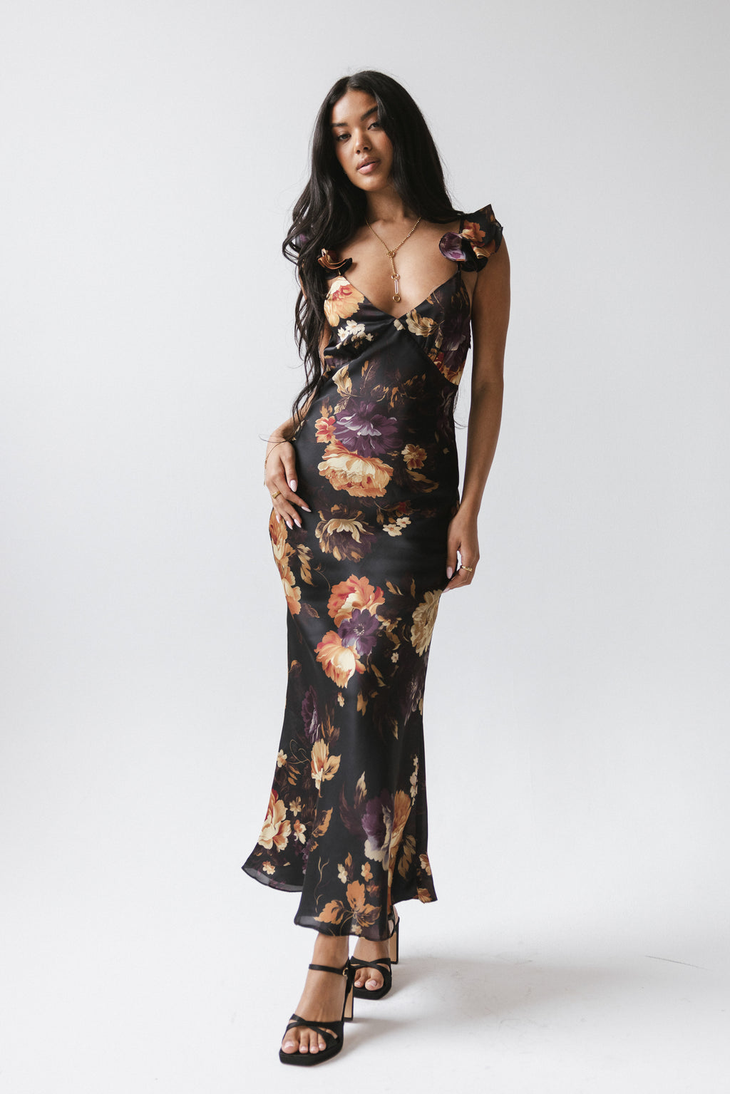 Nixon Floral Maxi Dress
