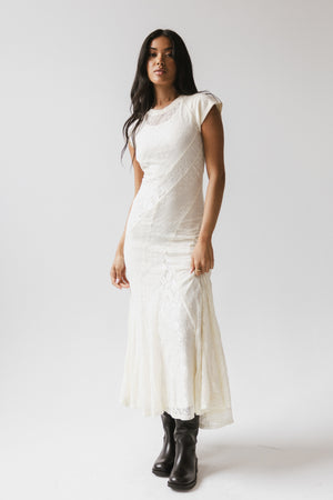 Kameron Lace Maxi Dress in Cream Kameron Lace Maxi Dress in Cream