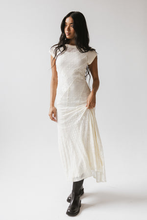 Kameron Lace Maxi Dress in Cream Kameron Lace Maxi Dress in Cream