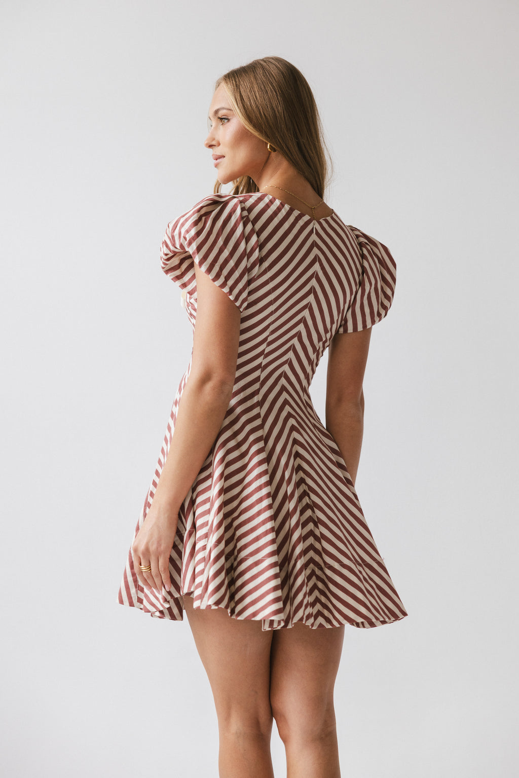 Kai Striped Mini Dress