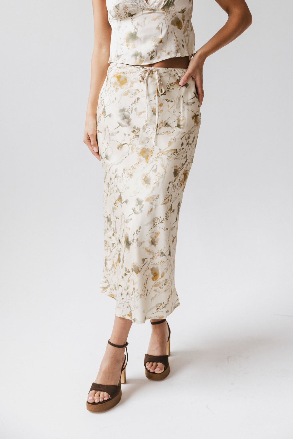 Peter Floral Maxi Skirt
