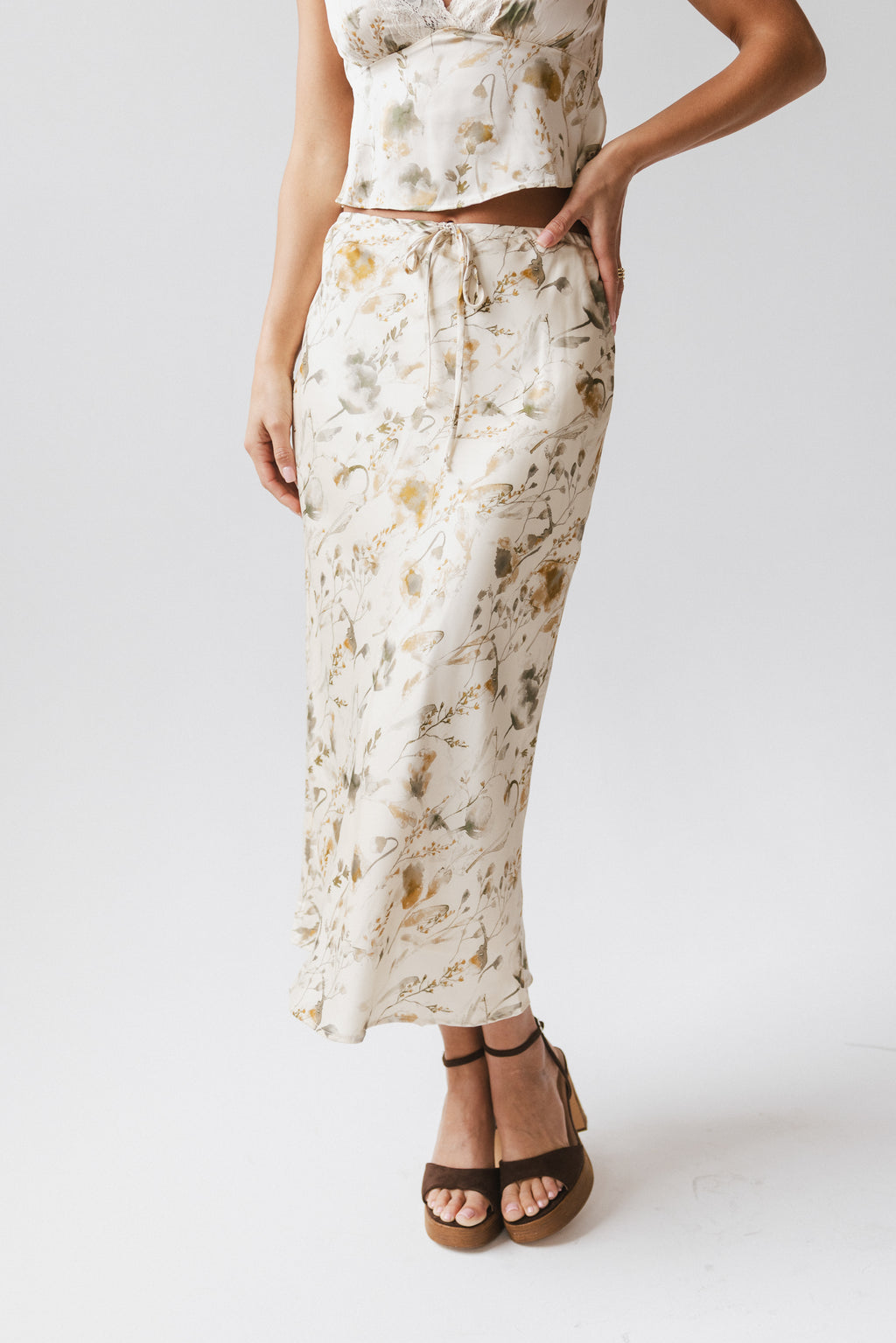 Peter Floral Maxi Skirt