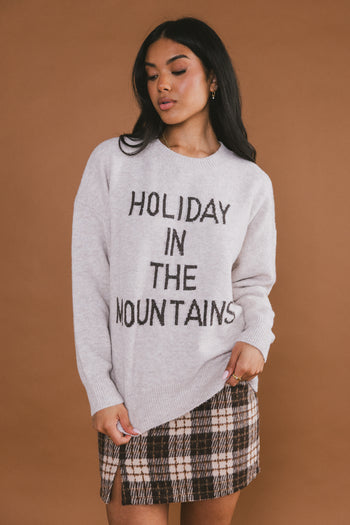 Holiday In The Mountain Sweater - FINAL SALE