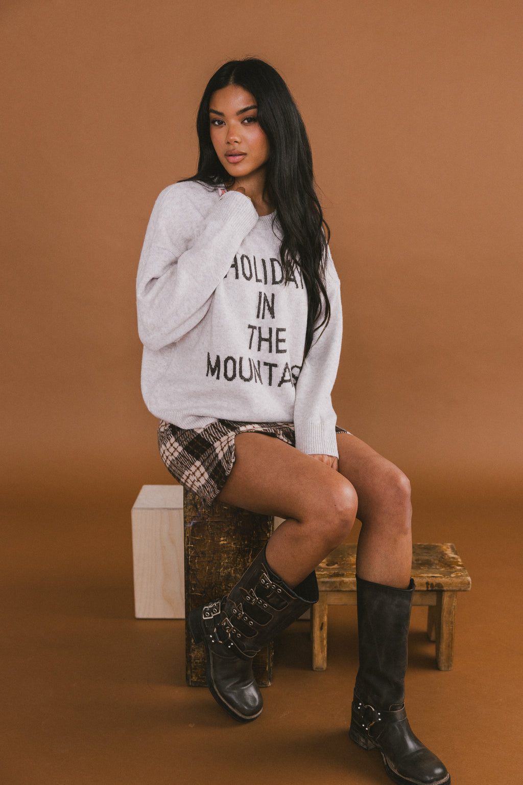 Holiday In The Mountain Sweater - FINAL SALE