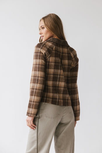 Tina Plaid Jacket