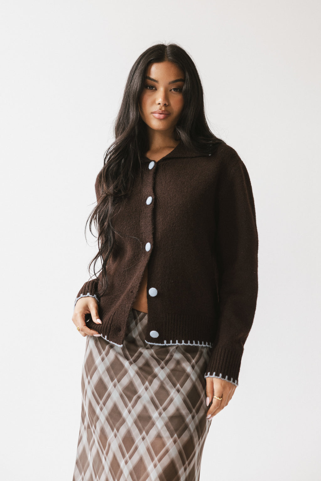 Michelle Contrast Sweater - FINAL SALE