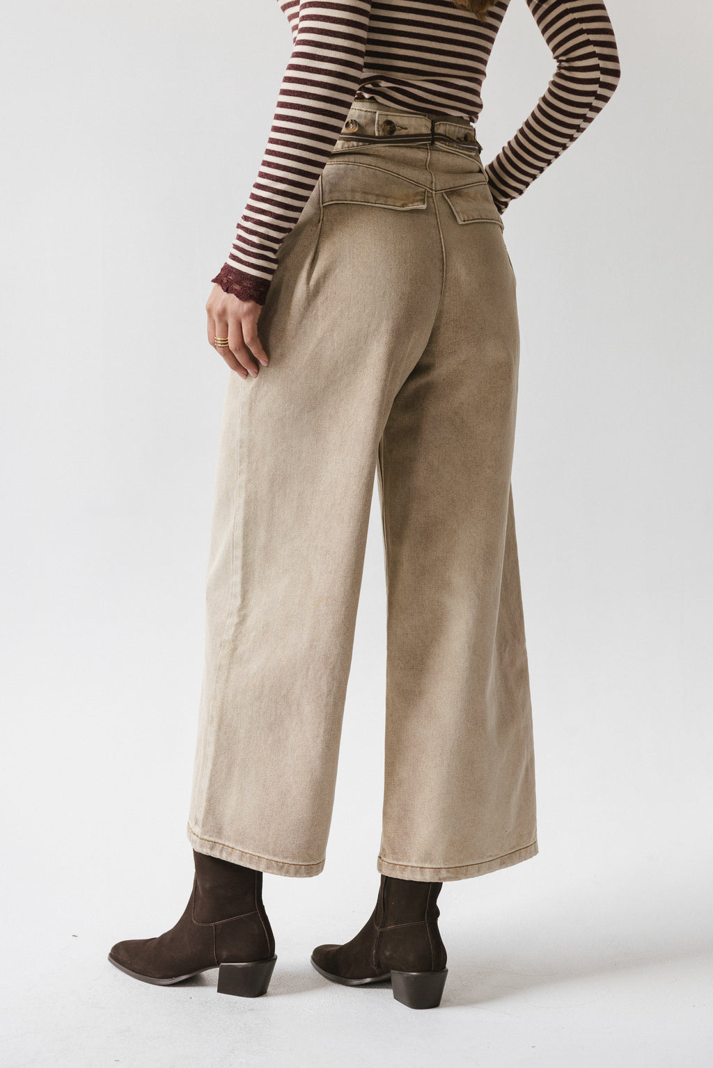 Jovie Pleated Wide Leg Pants - FINAL SALE