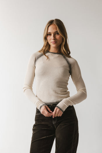 Ophelia Sheer Top - FINAL SALE