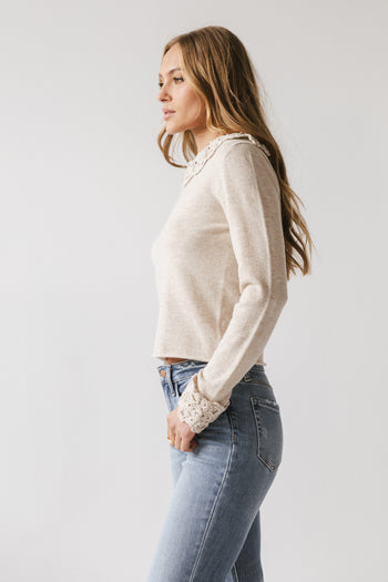 Banks Embroidered Sweater