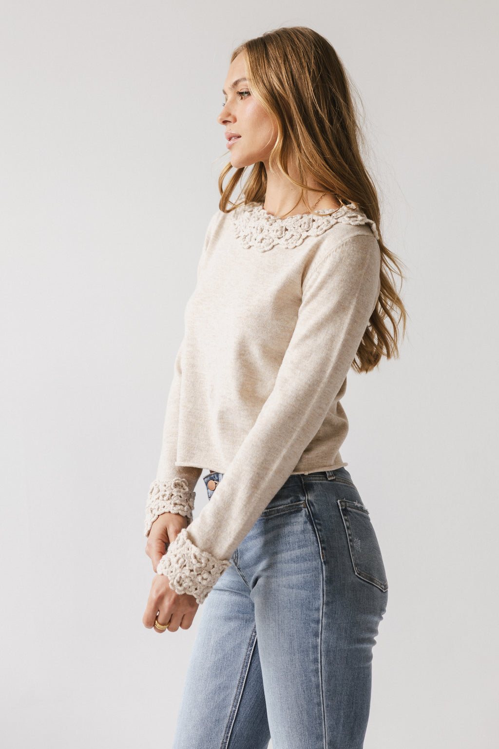 Banks Embroidered Sweater