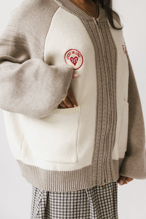 Paula Oversized Jacket in Grey - FINAL SALE