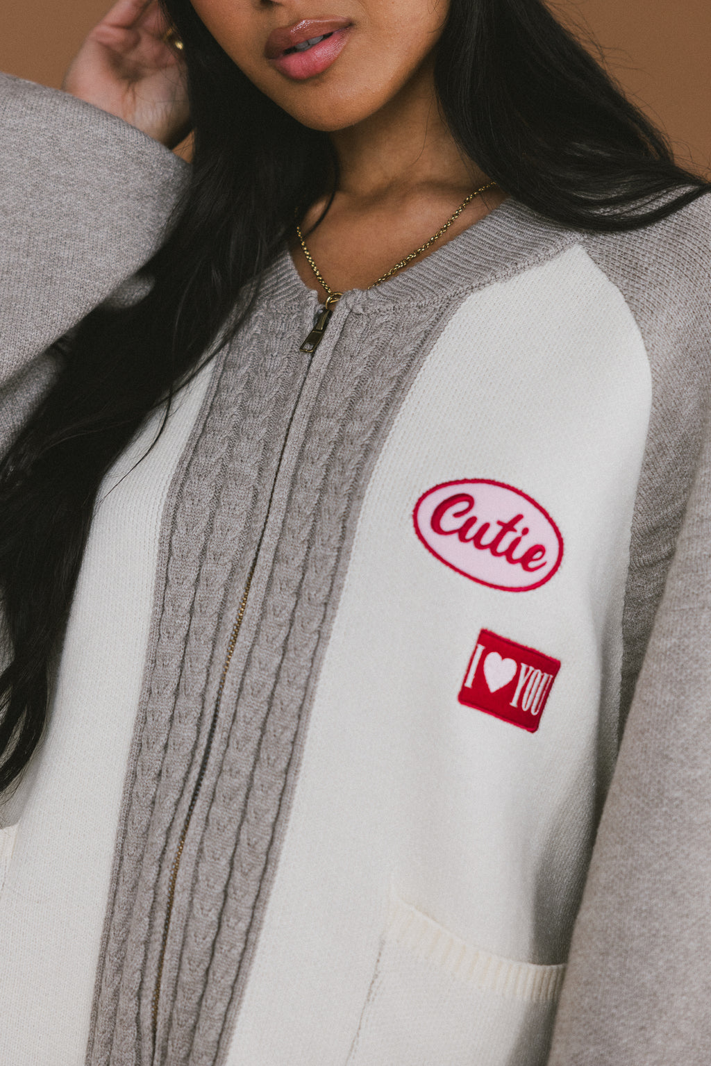 Paula Oversized Jacket in Grey - FINAL SALE