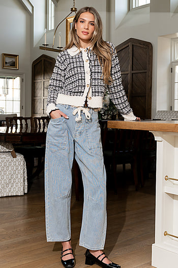 Jocelyn Barrel Jeans in Light Wash