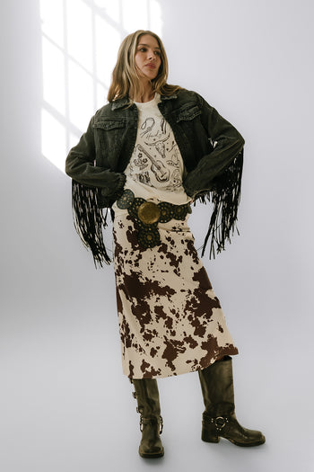 Western Oversized Graphic Tee - FINAL SALE