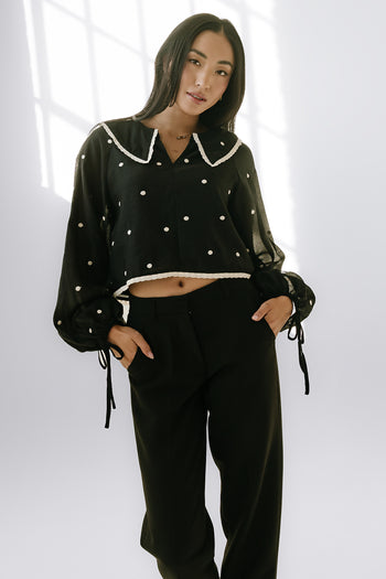 Yara Polka Dot Blouse