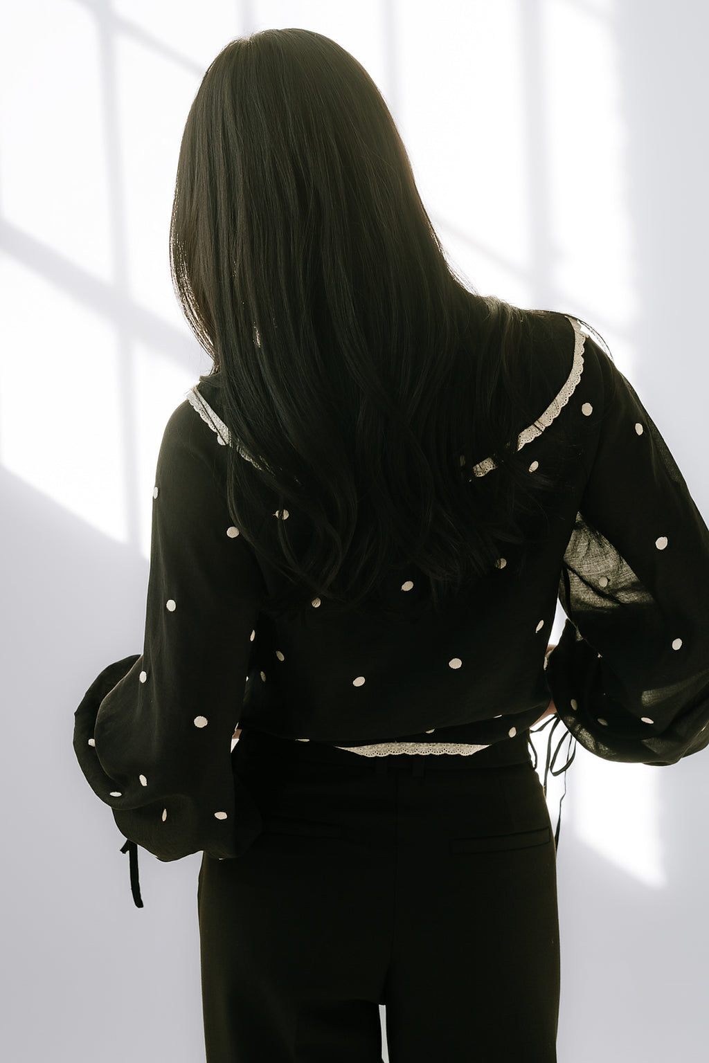 Yara Polka Dot Blouse