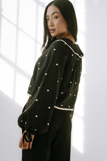 Yara Polka Dot Blouse