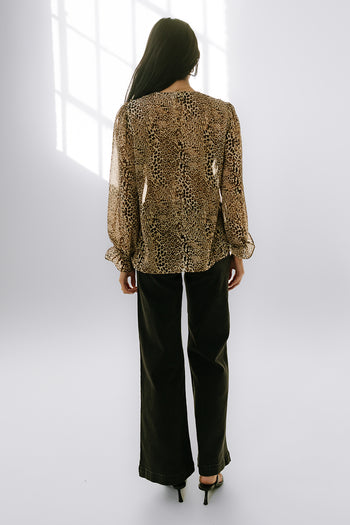 Vince Sheer Blouse - FINAL SALE