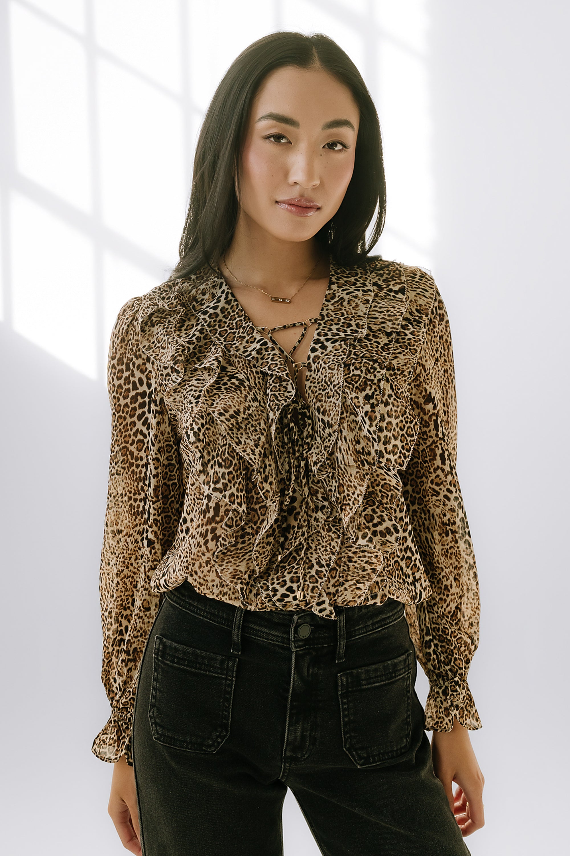Vince Sheer Blouse - FINAL SALE