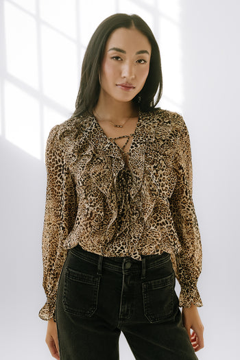 Vince Sheer Blouse - FINAL SALE