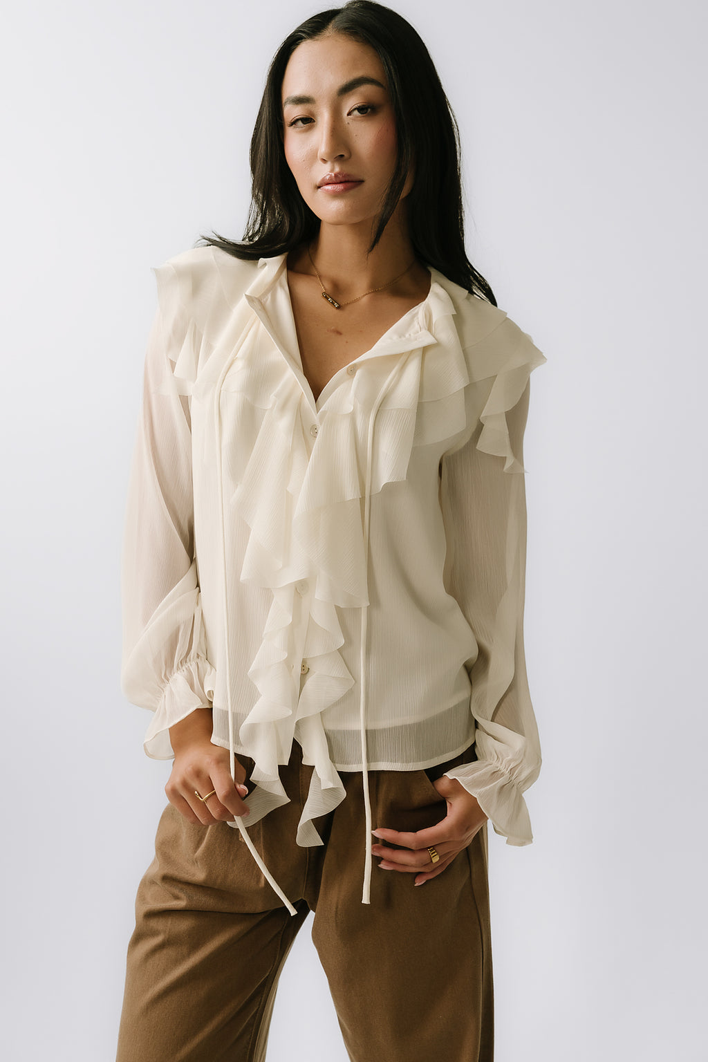  Sheer Blouse