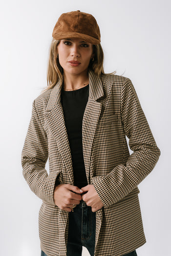 Carie Gingham Blazer - FINAL SALE
