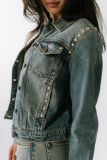 Majorca Studded Denim Jacket
