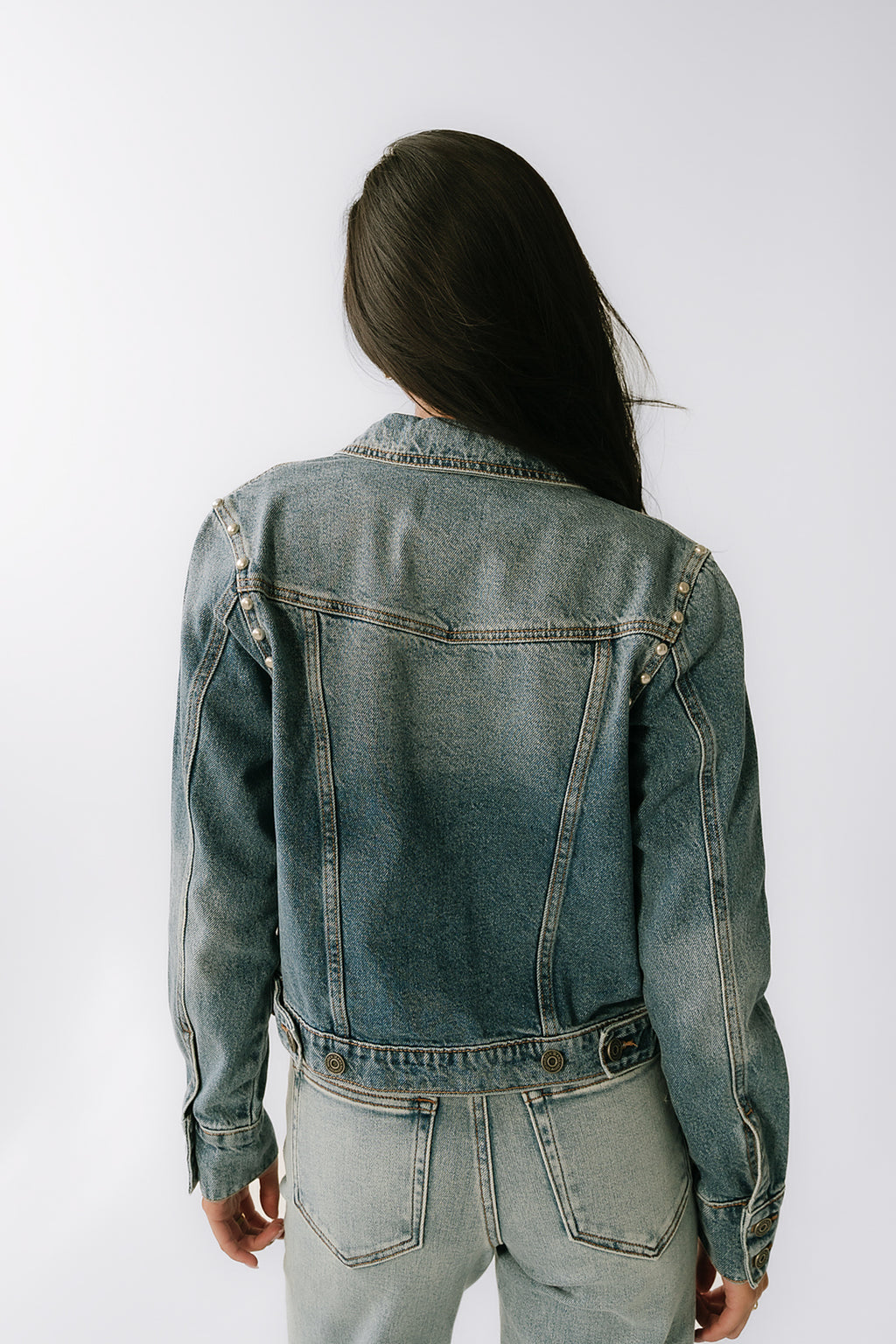 Majorca Studded Denim Jacket