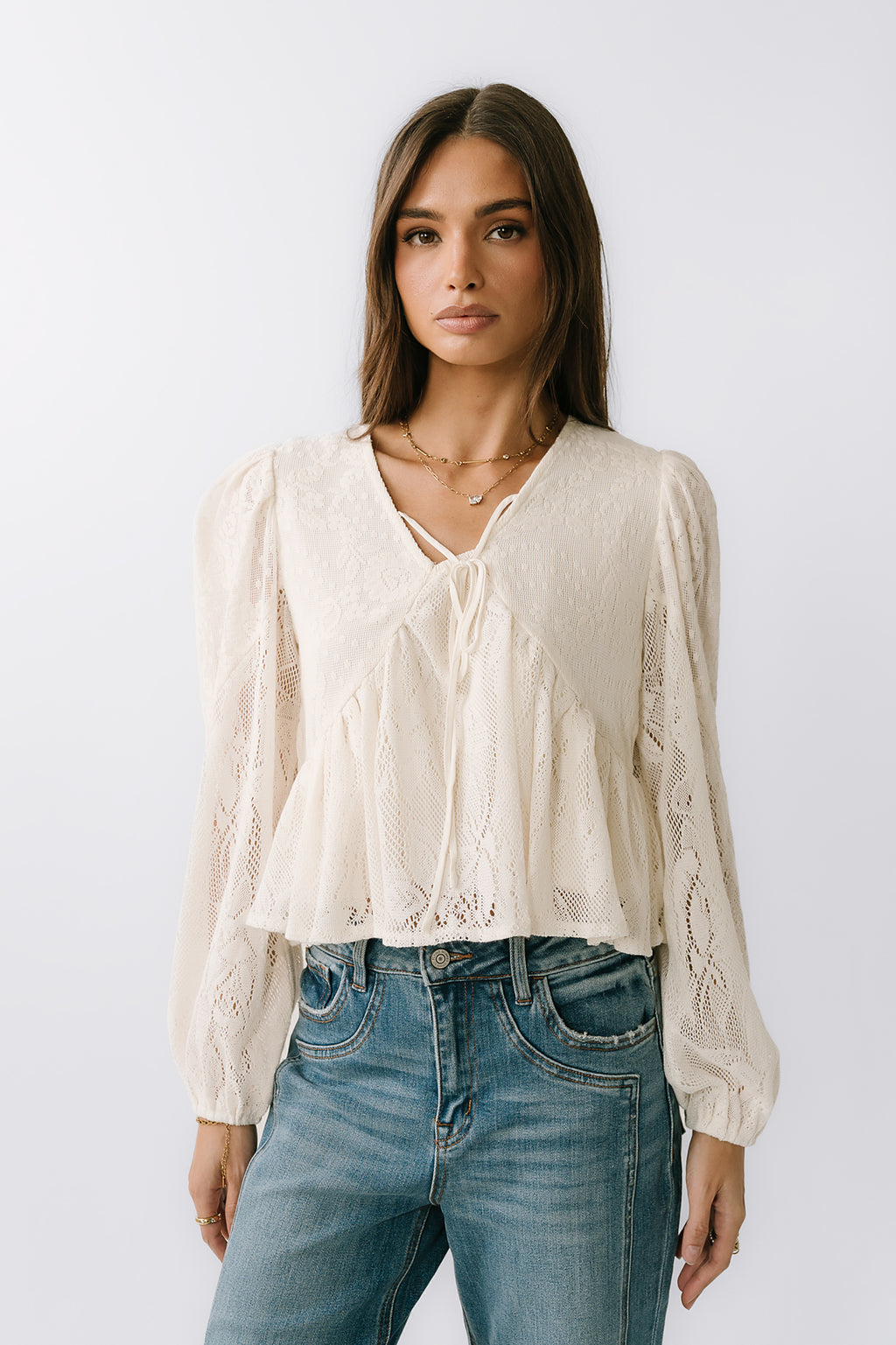 Tommy Lace Top - FINAL SALE