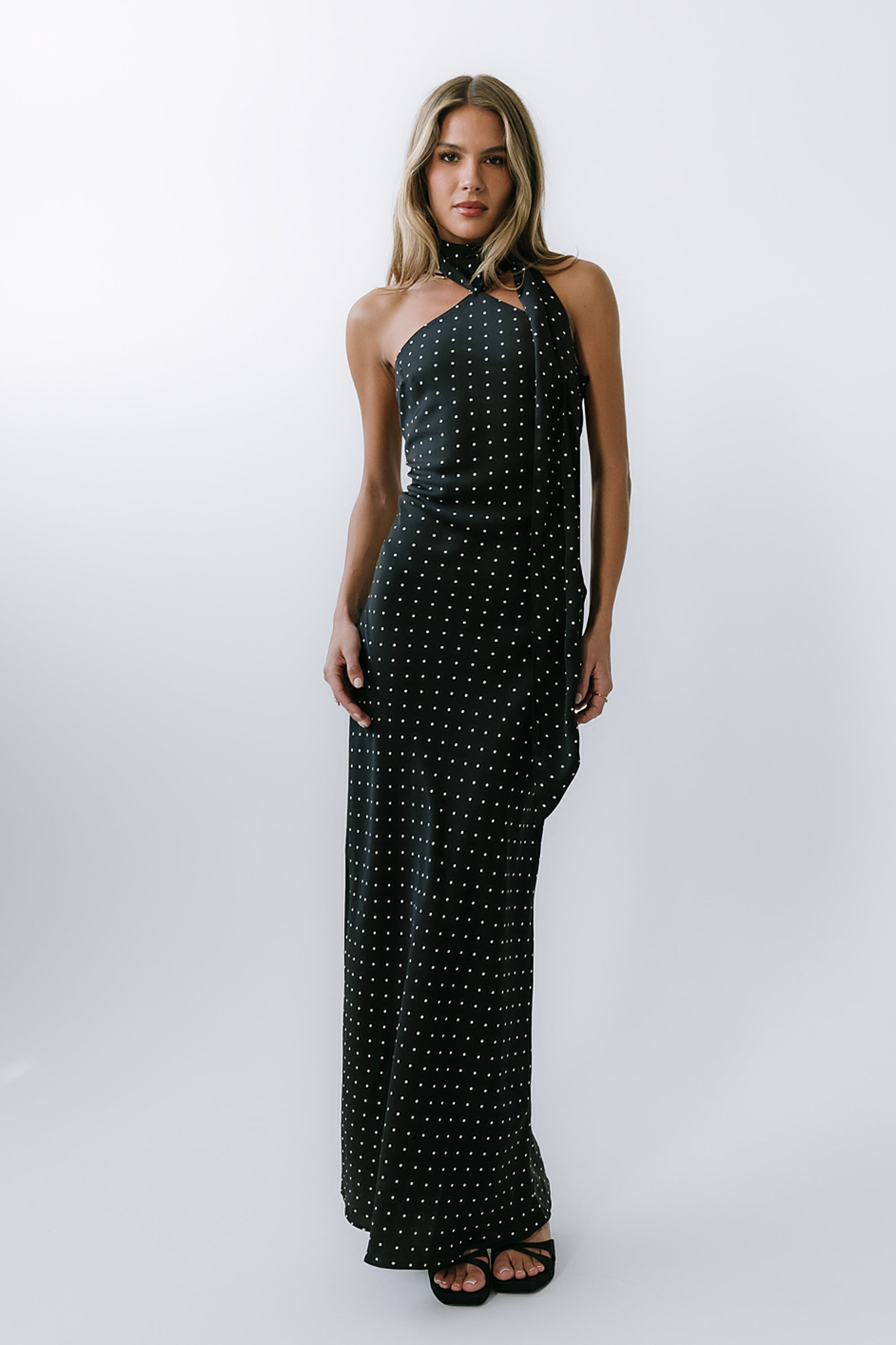 Max Polka Dot Maxi Dress