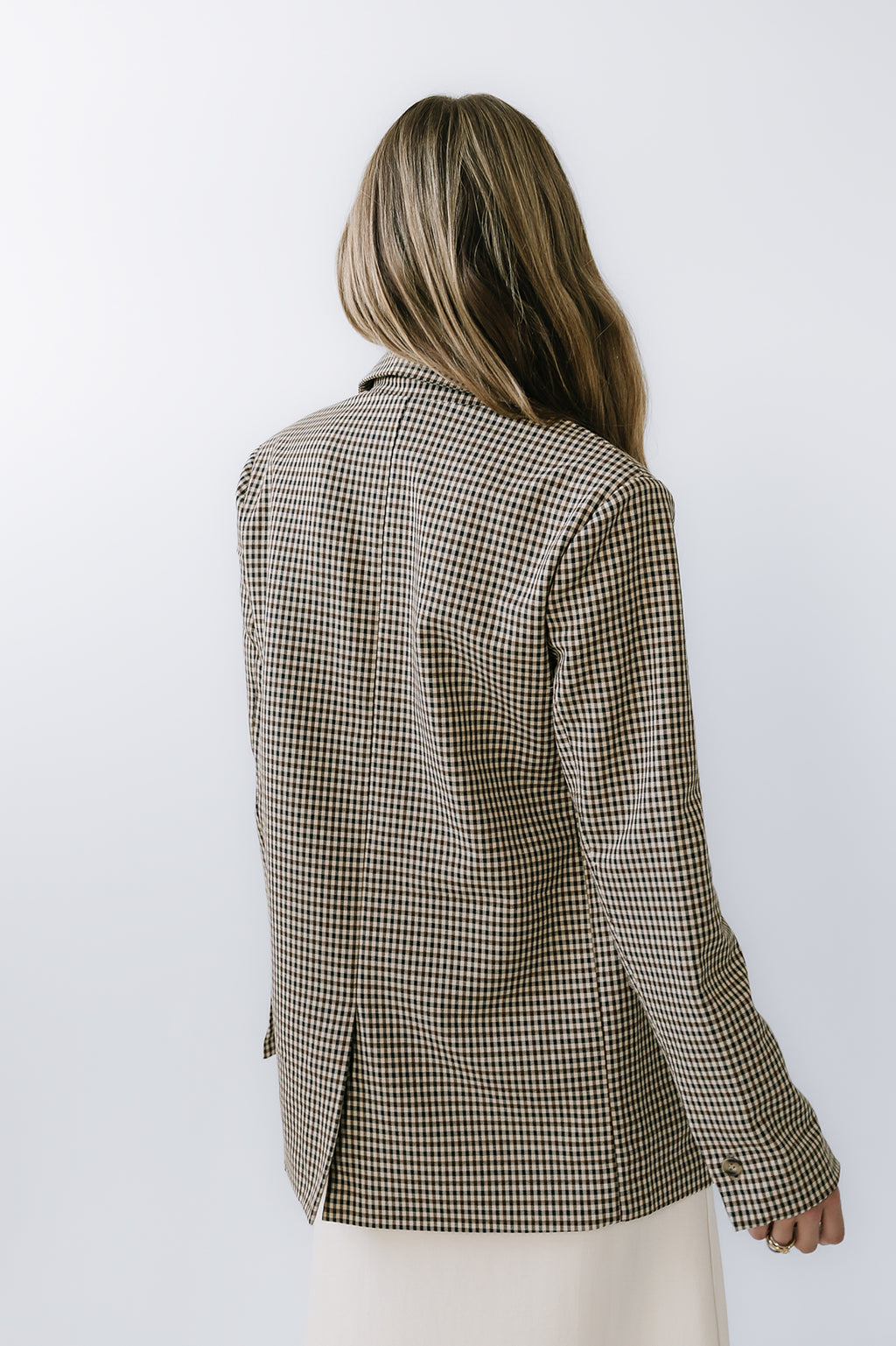 Carie Gingham Blazer - FINAL SALE