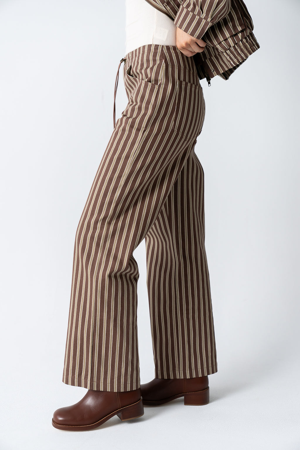 Carla Striped Wide Leg Pants - FINAL SALE
