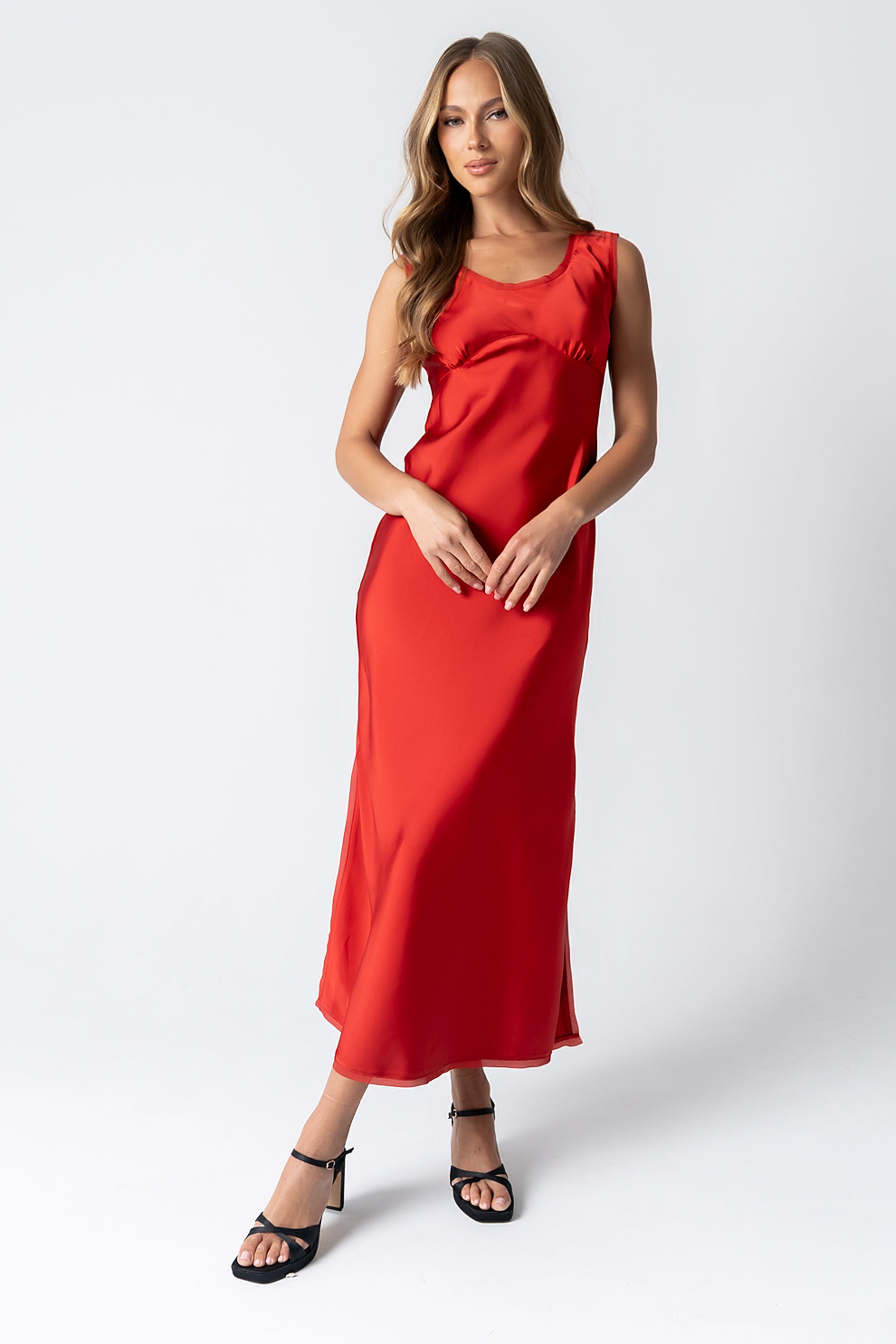 Kesley Maxi Dress in Red Kesley Maxi Dress in Red