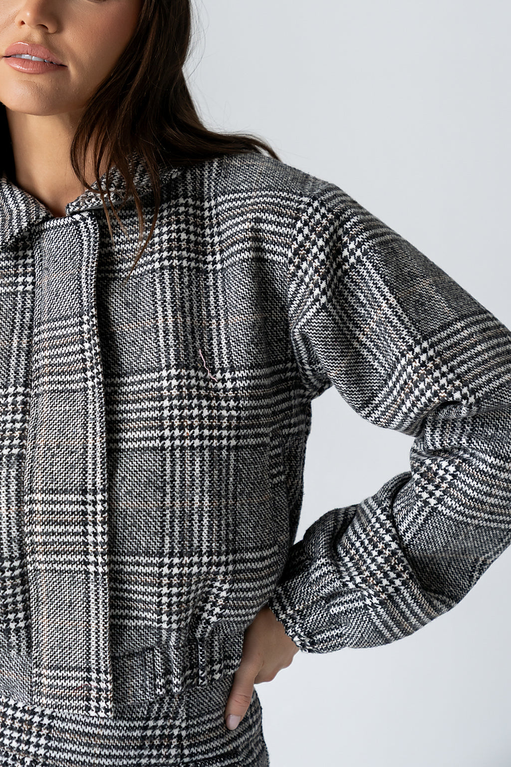 Finley Tweed Jacket in Black