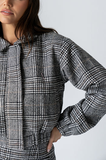 Finley Tweed Jacket in Black