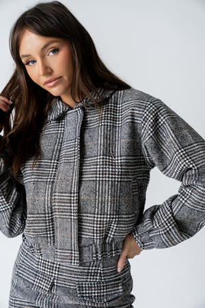 Finley Tweed Jacket in Black