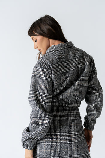 Finley Tweed Jacket in Black