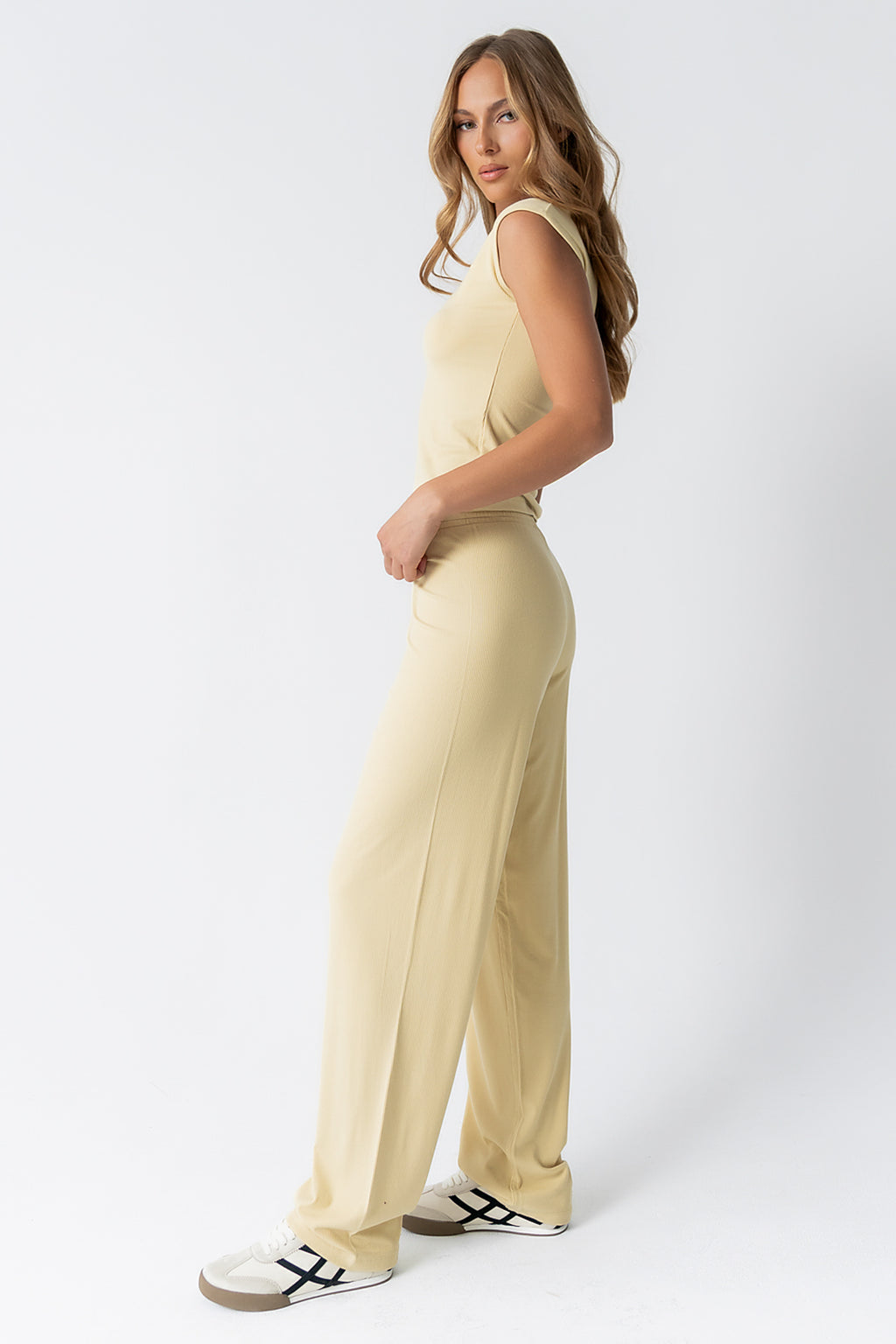 Jordanna Knit Top in Yellow