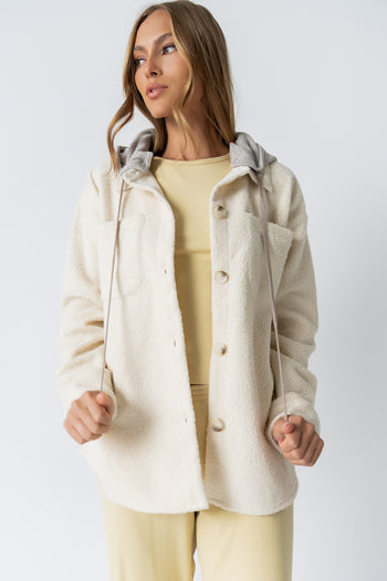 Kaydence Hooded Shacket - FINAL SALE