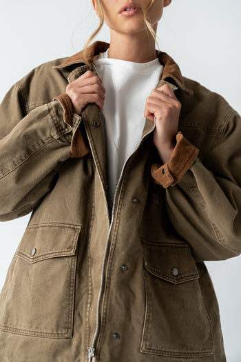 Mannie Oversized Chore Jacket - FINAL SALE