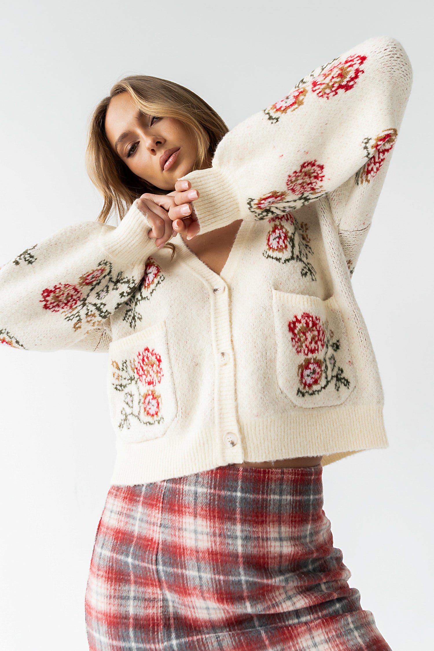 Floral Sweaters
