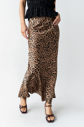 Hatton Leopard Maxi Skirt