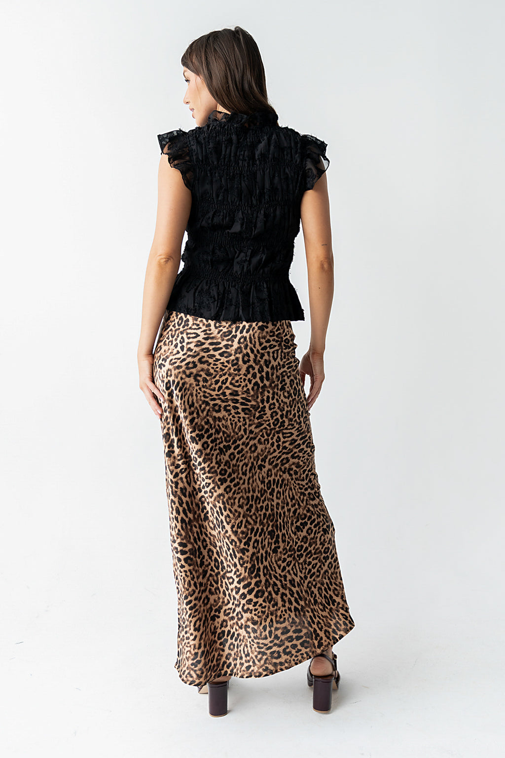 Hatton Leopard Maxi Skirt
