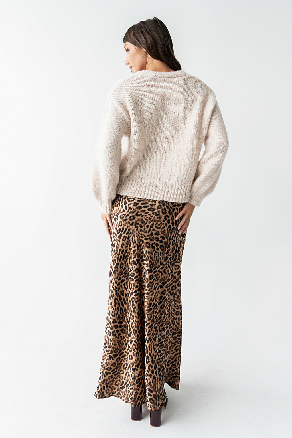 Hatton Leopard Maxi Skirt