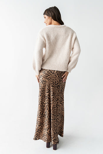Hatton Leopard Maxi Skirt