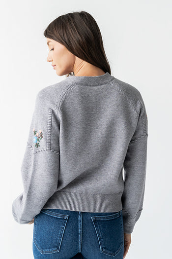 Lindsay Embroidered Cardigan