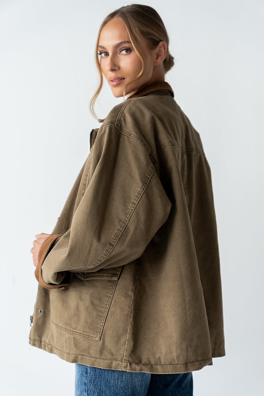 Mannie Oversized Chore Jacket - FINAL SALE