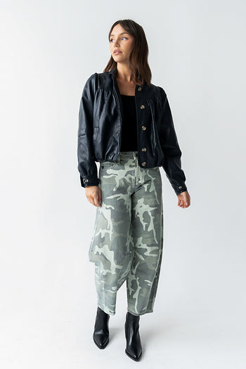 Kiele Vegan Leather Jacket - FINAL SALE